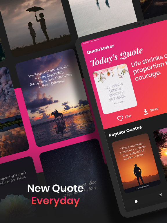 Screenshot #4 pour Quote Maker Add Text To Photos
