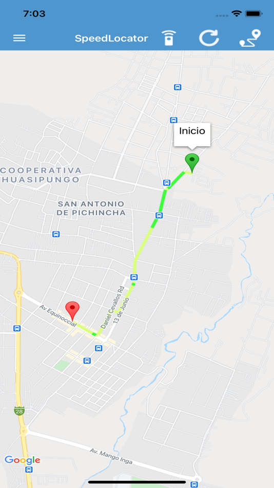 #5. SpeedLocator (iOS) 由: Xavier Endara