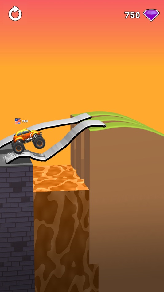 #2. Draw Rider 3D (iOS) 由: h8games