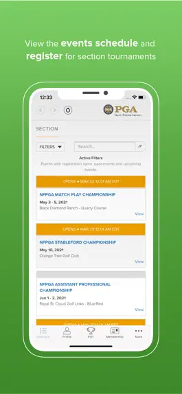 Game screenshot North Florida PGA Section apk