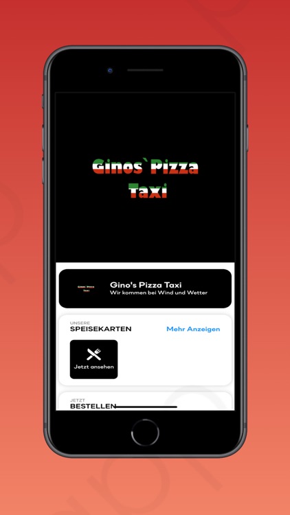 Gino's Pizza Taxi