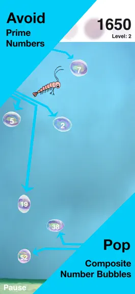 Game screenshot Bubbly Primes - Factoring Game apk