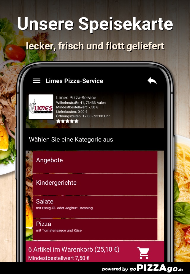 Limes Pizza-Service Aalen screenshot 4
