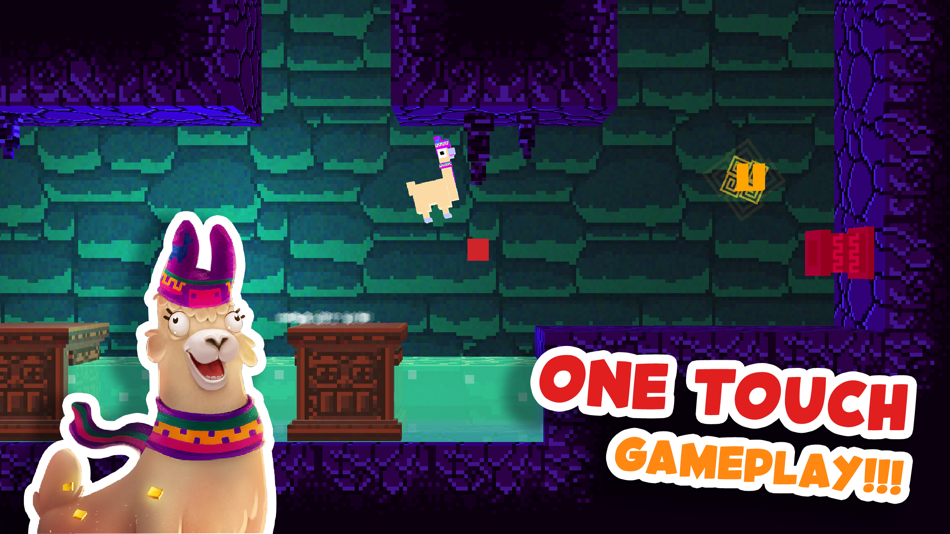 #4. Adventure Llama (iOS) By: Orube Game Studio