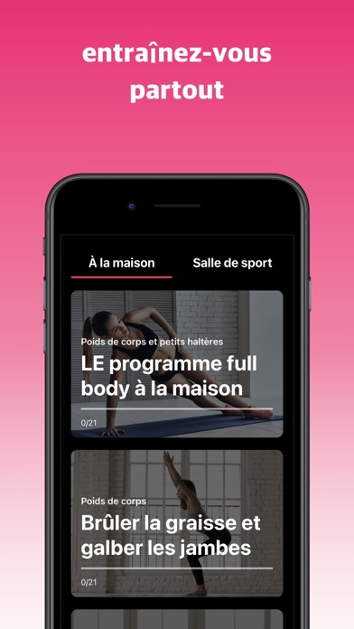 Screenshot #3 pour Entraînement FitWomen