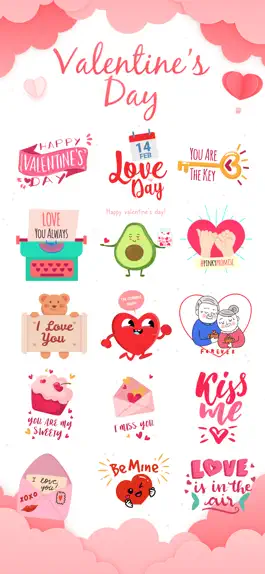 Game screenshot Valentine’s Day Stickers ⋆ mod apk