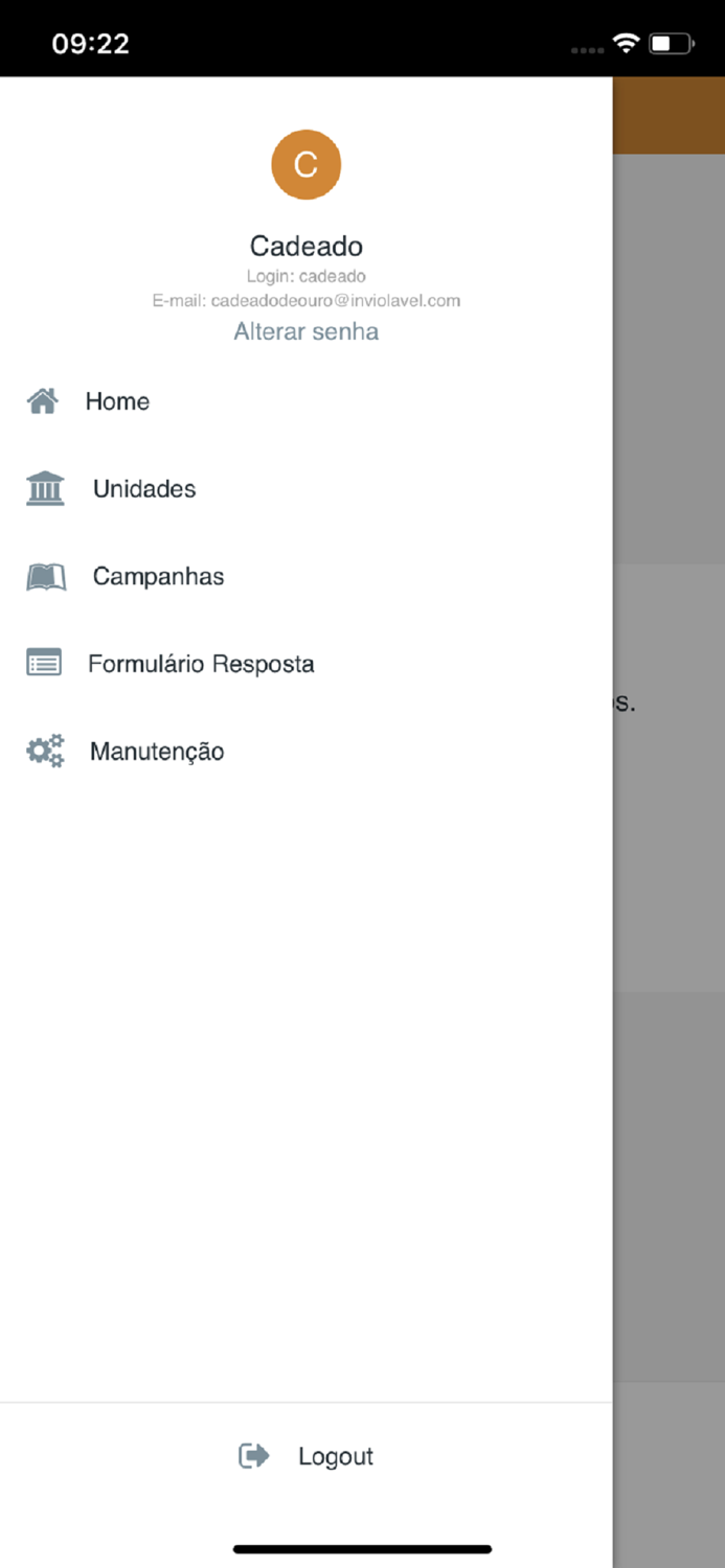 Inviolável Cadeado de Ouro