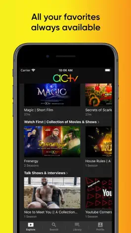 Game screenshot WatchACTV hack