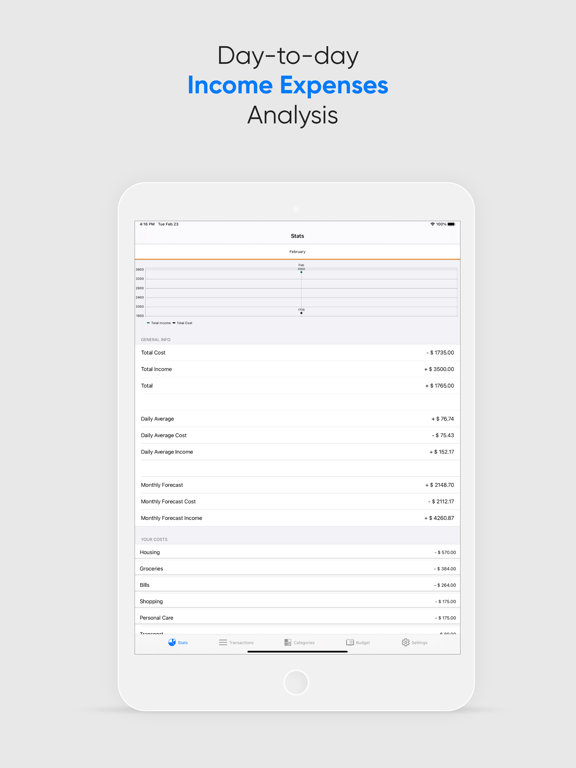Screenshot #5 pour Day-to-day Expenses Tracker