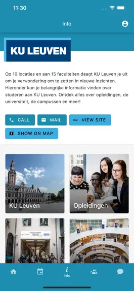 Game screenshot KU Leuven events apk
