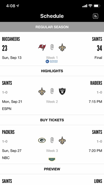 New Orleans Saints screenshot-5