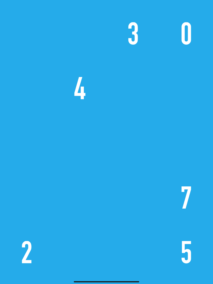 Memory Visual Numbers