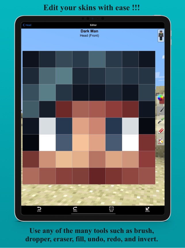 Download Skin Creator 3D for Minecraft app for iPhone and iPad