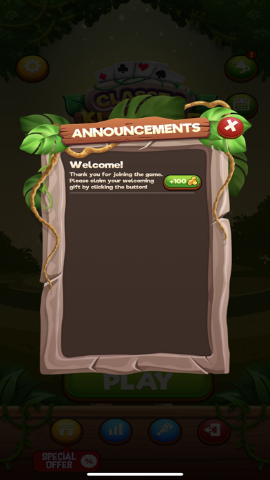 Classic Klondike Solitaire Screenshot