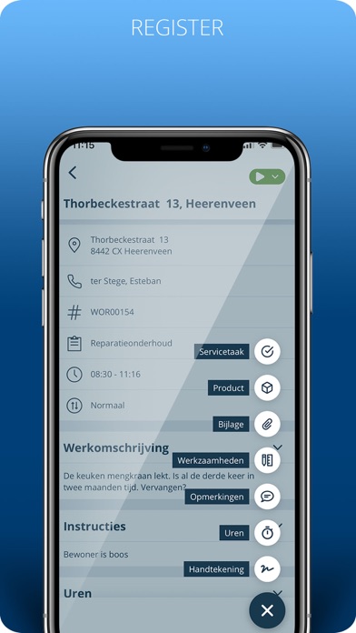 Connect-It 365 Service app Screenshot