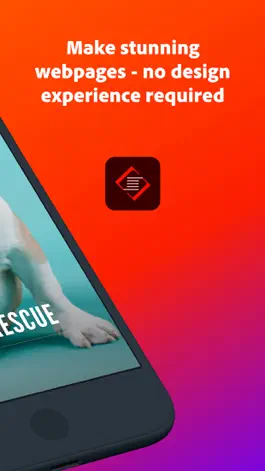 Game screenshot Adobe Spark Page apk