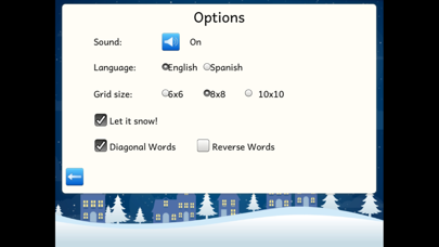Christmas Wordsearch Lite Screenshot