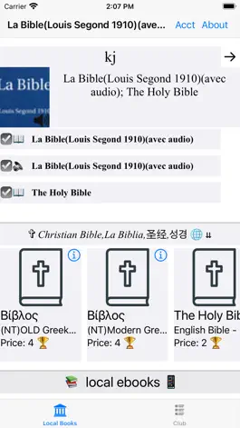 Game screenshot La Bible(Louis Segond 1910) hack