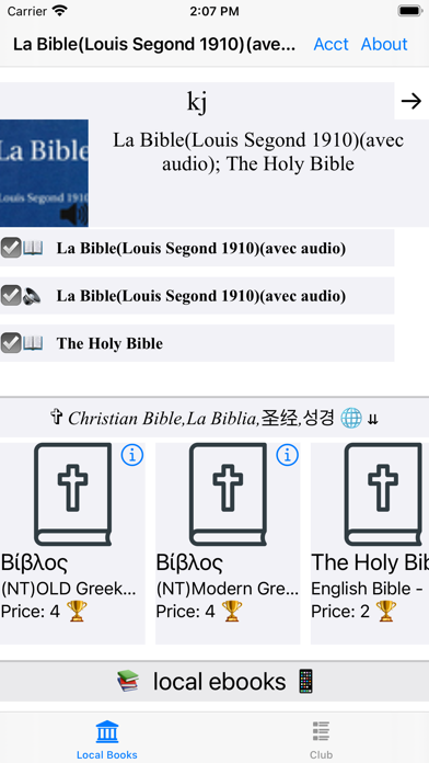 La Bible(Louis Segond 1910) Screenshot