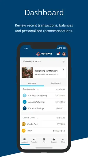 First South Financial screenshot 2