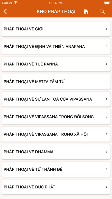 Thiền Vipassana Screenshot