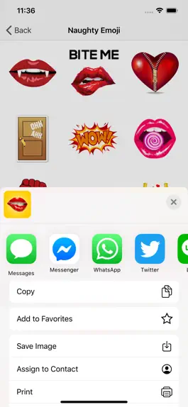 Game screenshot Flirty Emoji Adult Stickers hack