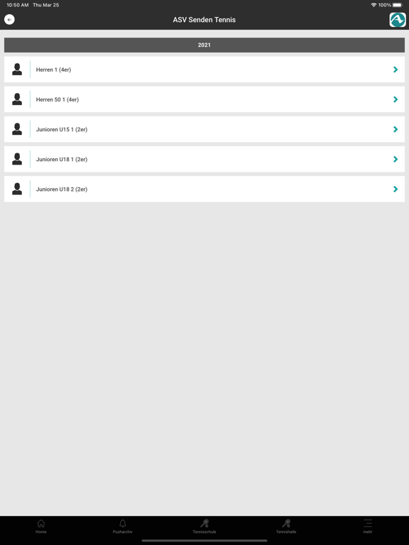 Screenshot #5 pour ASV Senden Tennis