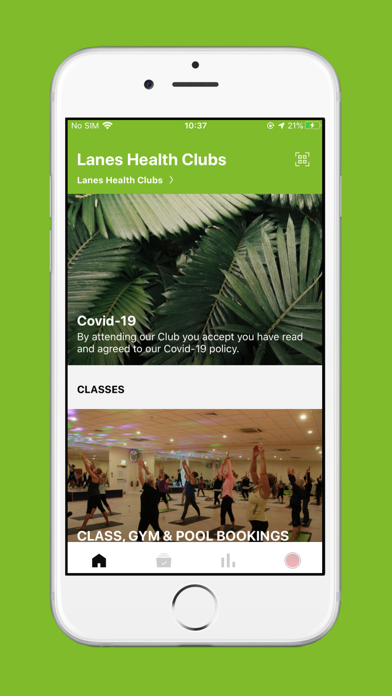 Lanes Health Clubs Screenshot