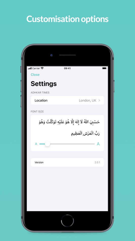 #6. Adhkar App (iOS) Podle: Creativebot Limited