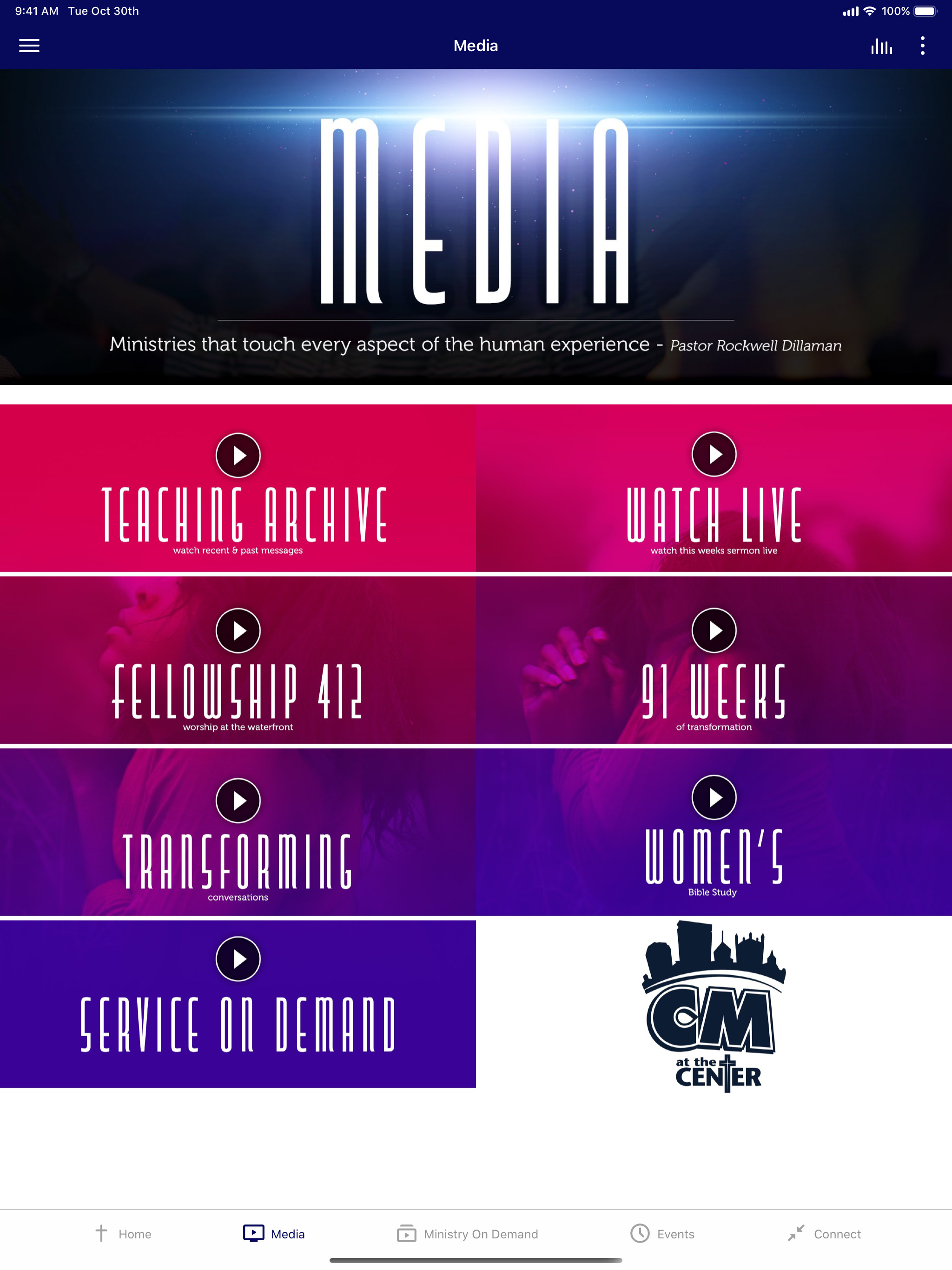 ACAC Church App