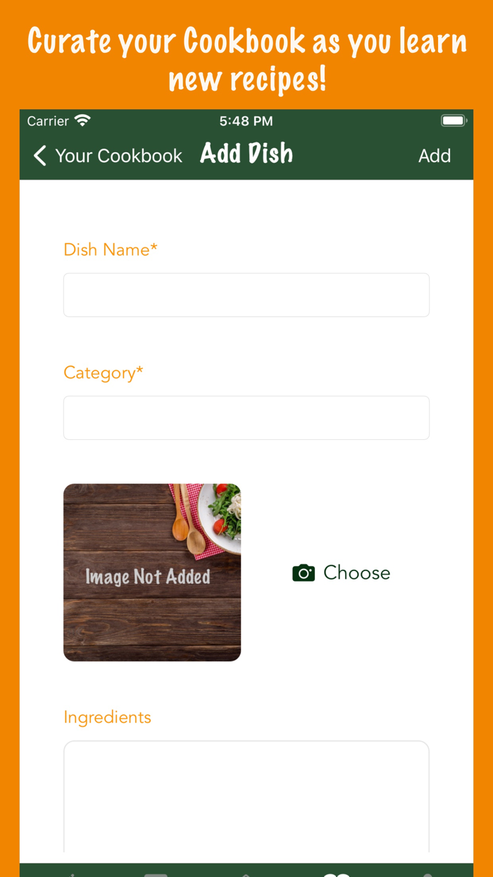 Bon Appetit - Menu Planner