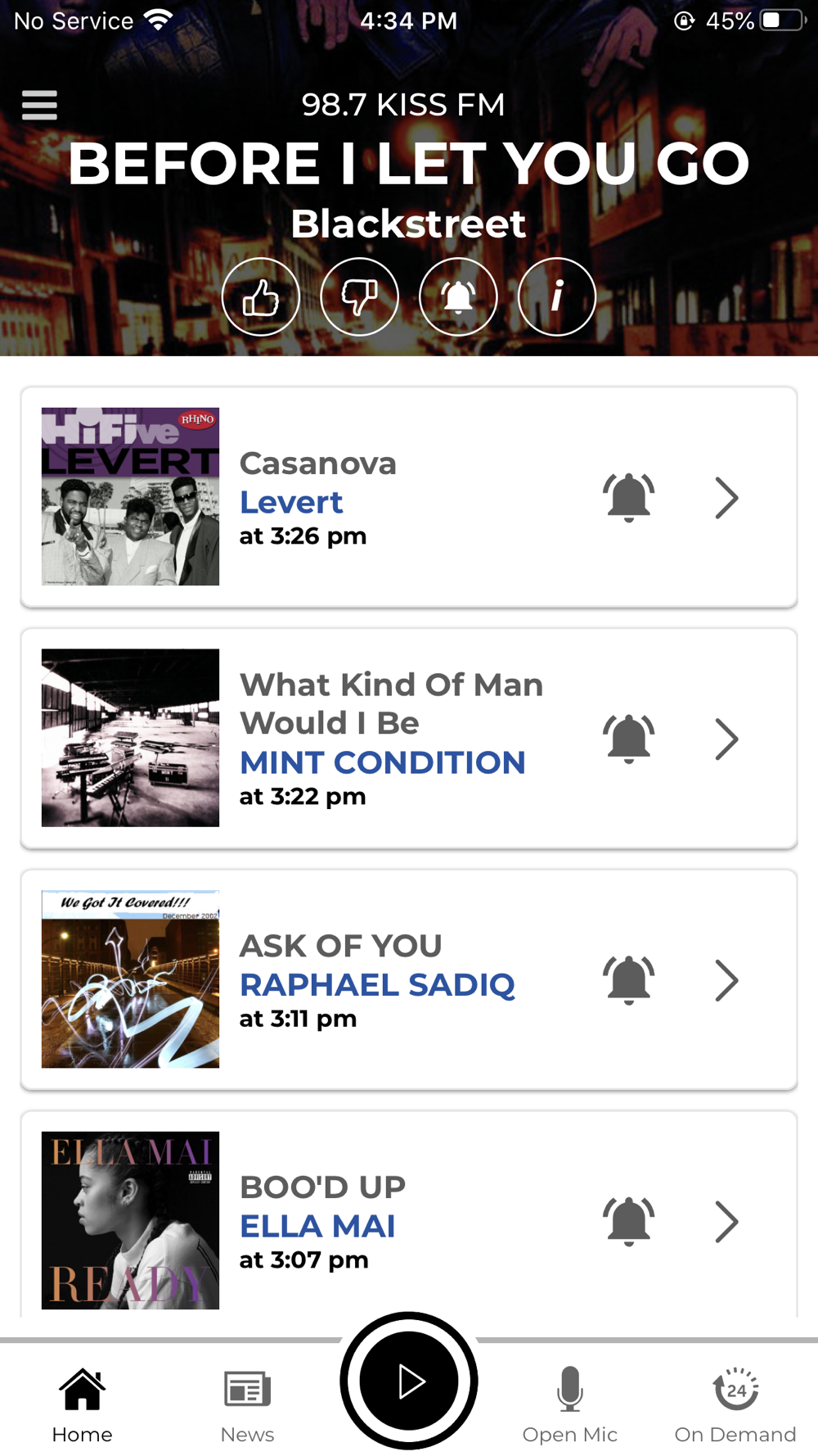 98.7 Kiss FM Birmingham Free Download App for iPhone - STEPrimo.com