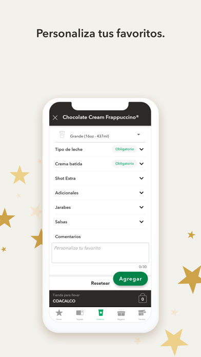 Starbucks México Screenshot