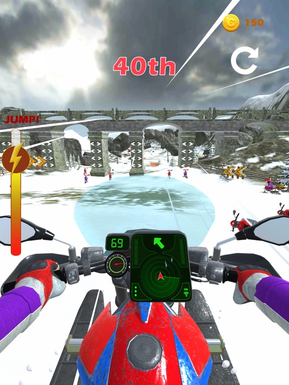 Screenshot #6 pour Snow Racer!