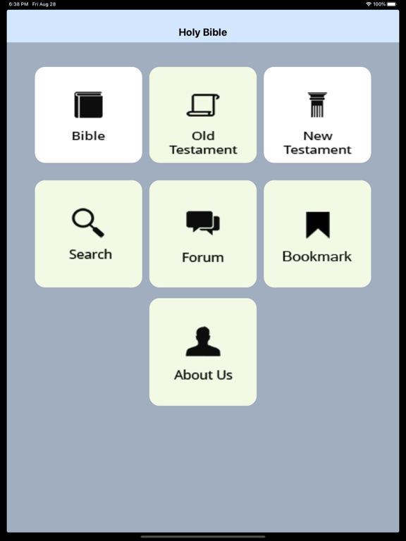 Screenshot #4 pour The bible offline for iPad