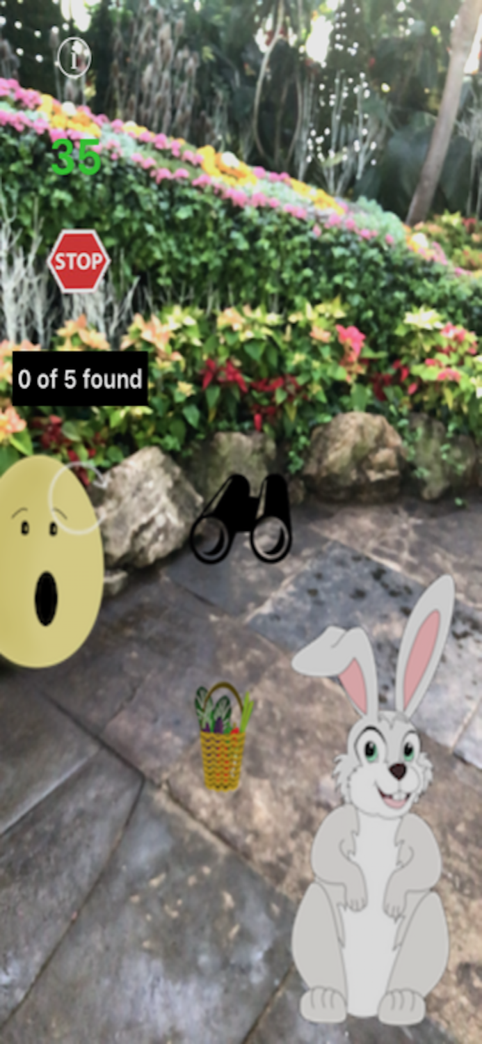AR Easter Egg and Bunny Hunt