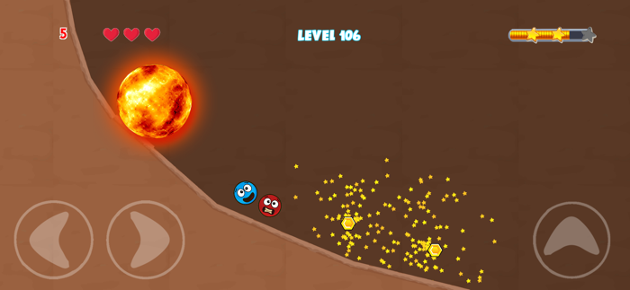 Red Hero 4 - Red Ball Game