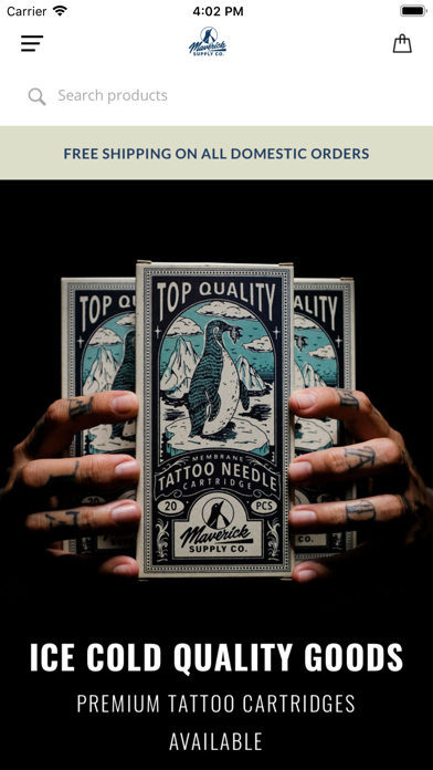 Maverick Tattoo Mercantile Screenshot