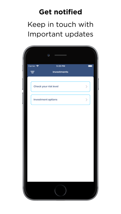 Centric Engage Pensions Screenshot
