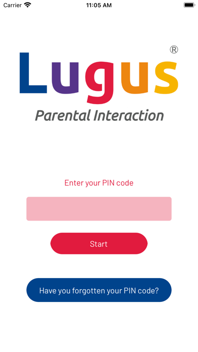 Lugus Parental Interaction Screenshot