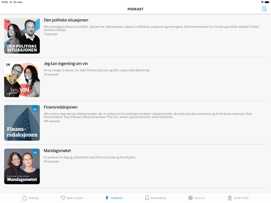 App screenshot