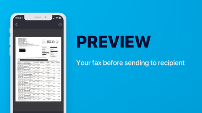 Send Fax from iPhone - Fax App Screenshot