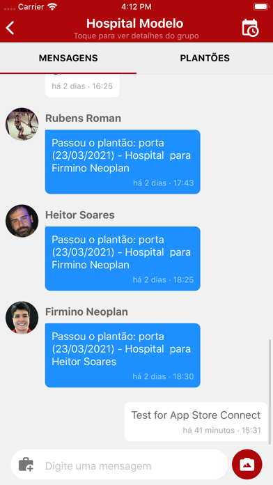 SOS Plantão Screenshot