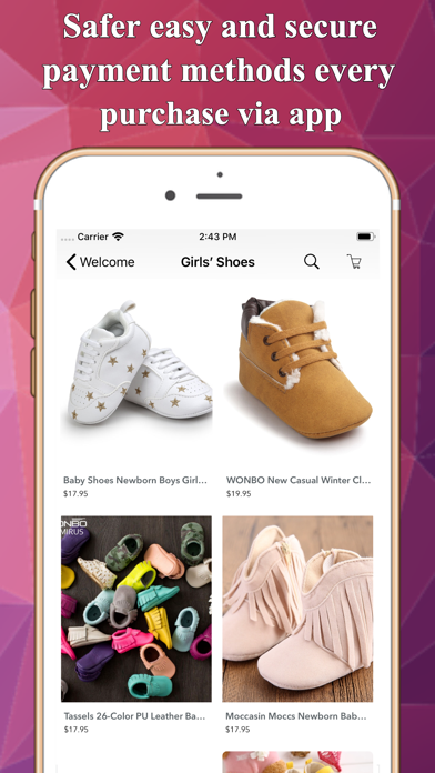 Kids Clothing Fashion Shop Screenshot