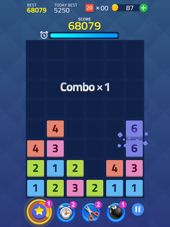 Screenshot #5 pour Merge Block: Star Finders