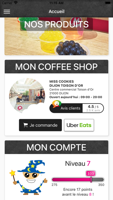 Screenshot #2 pour Miss Cookies Coffee