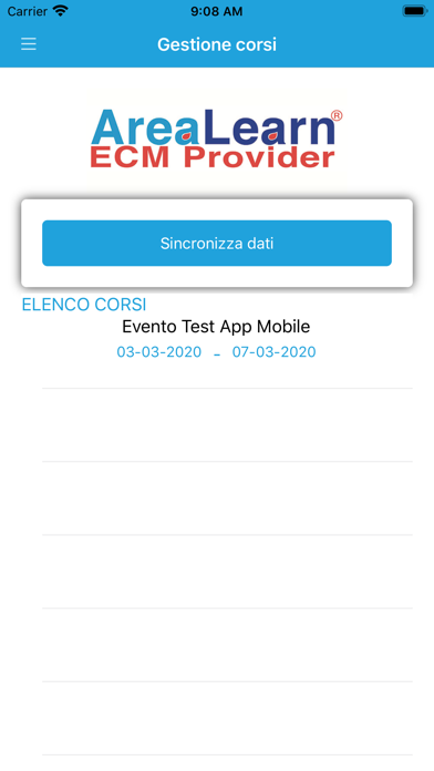 Screenshot #2 pour Eventi AreaLearn