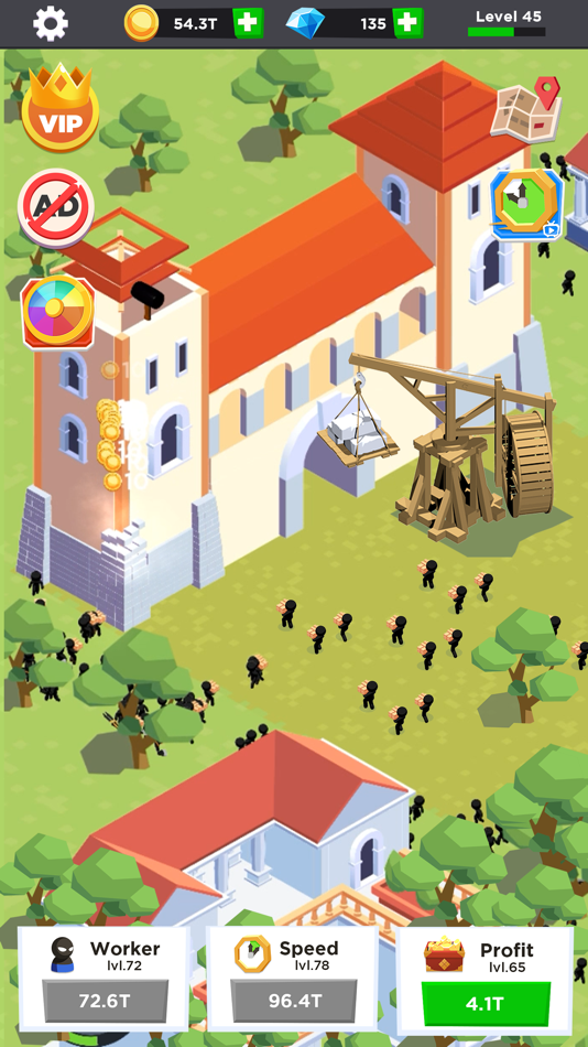 #3. Save The Stickman: Idle Empire (iOS) 由: ICEBEAR., JSC