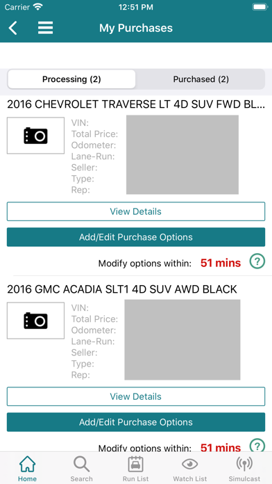 ADESA Marketplace Screenshot