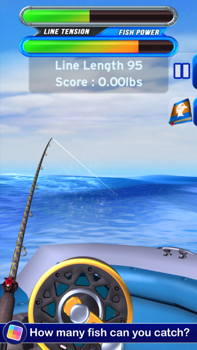 Flick Fishing: Catch Big Fish Screenshot